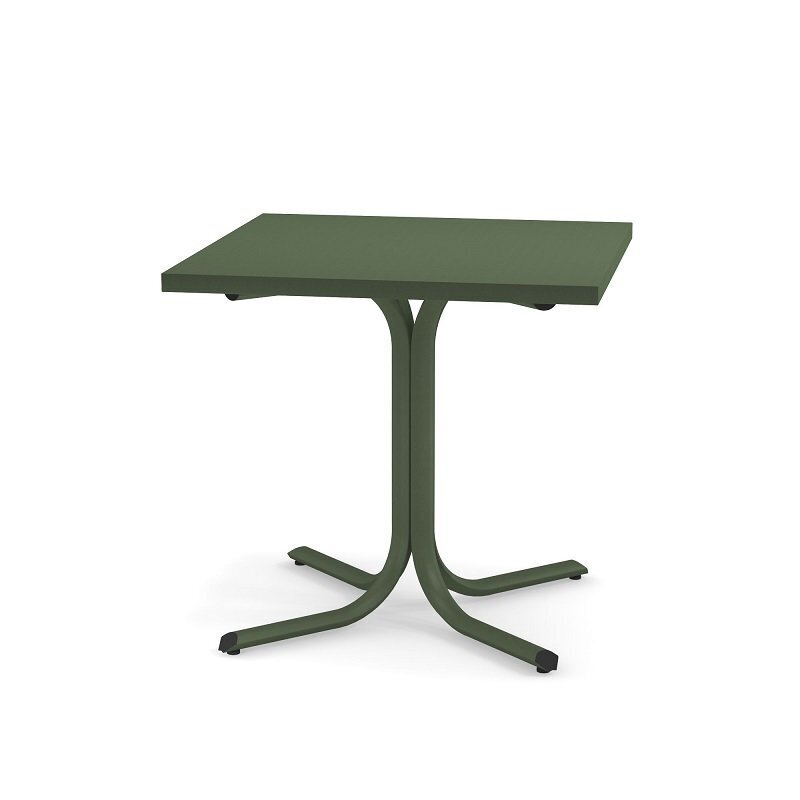 Emu Table System Tavolo Bordo Squadrato 80x80