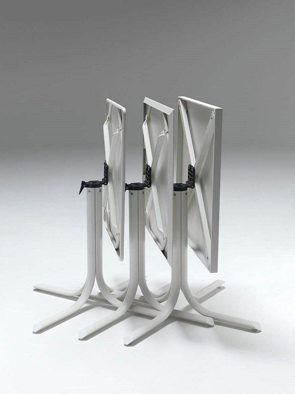 Emu Table System Tavolo Bordo Squadrato 80x80