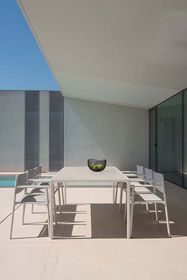 Emu Terramare Rechteckiger Tisch mit Platte aus Steinzeug 725