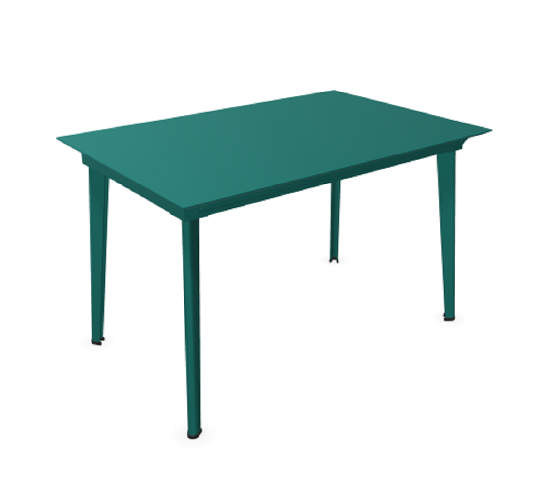 Emu Plus4 Ausziehtisch rechteckig Balcony - 88 Ozeangrün