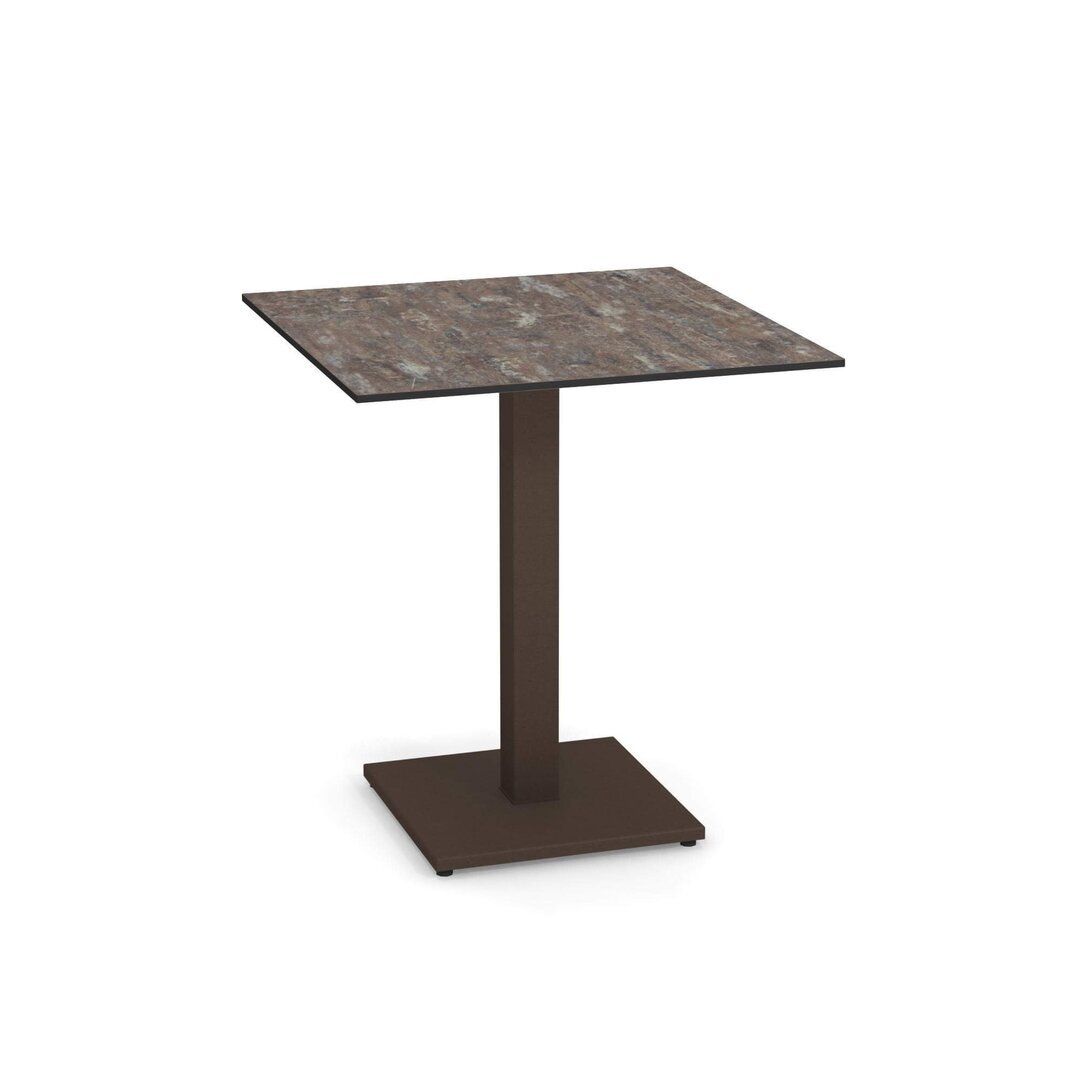 Emu HPL-Pläne Indoor Tischplatte HPL Indoor 69x69 - 54 Indischbraun Vintagebraun