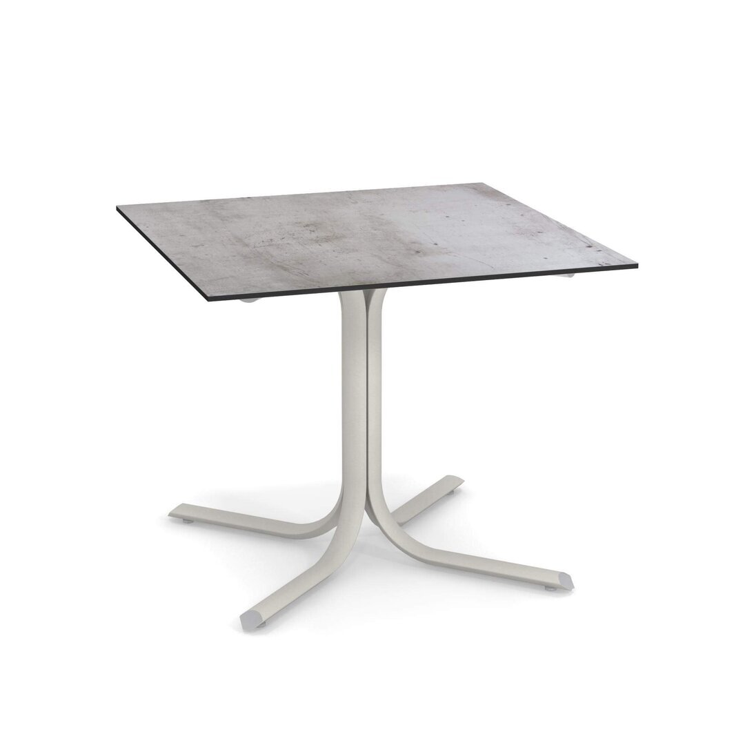 Emu HPL-Pläne Indoor Tischplatte HPL Indoor 89x89 - 49 Weissholz