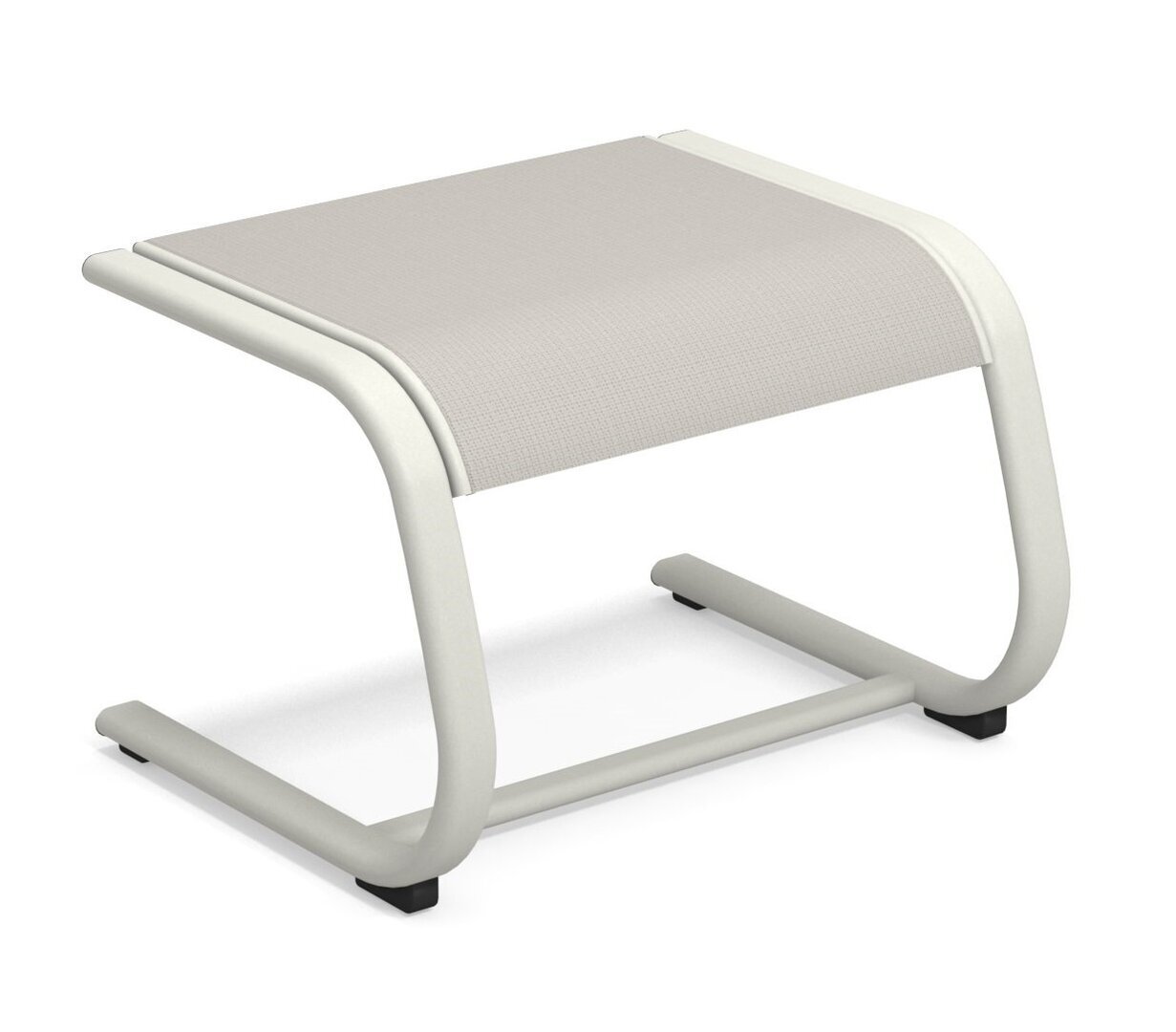 EMU Holly Fußhocker 1313 - 23 Mattweiß - 300/65 Weißgrau