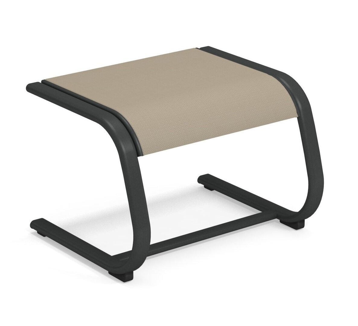 EMU Holly Fußhocker 1313 - 22 Antikeisen - 300/86 Haselnuss