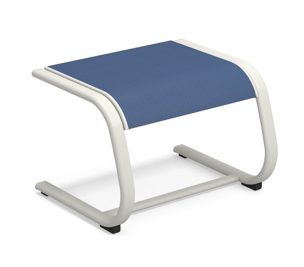 EMU Holly Fußhocker 1313 - 23 Mattweiß - 300/56 Ozeanblau