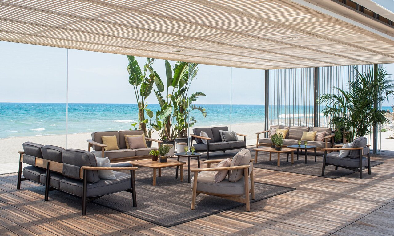 EMU Twins Tisch quadratisch 6061-105x105cm