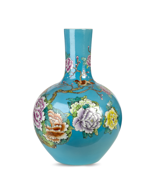 Pols Potten Ball Body Vase - Light Blue