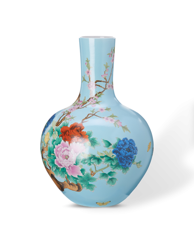 Pols Potten Ball Body Vase - Light Blue