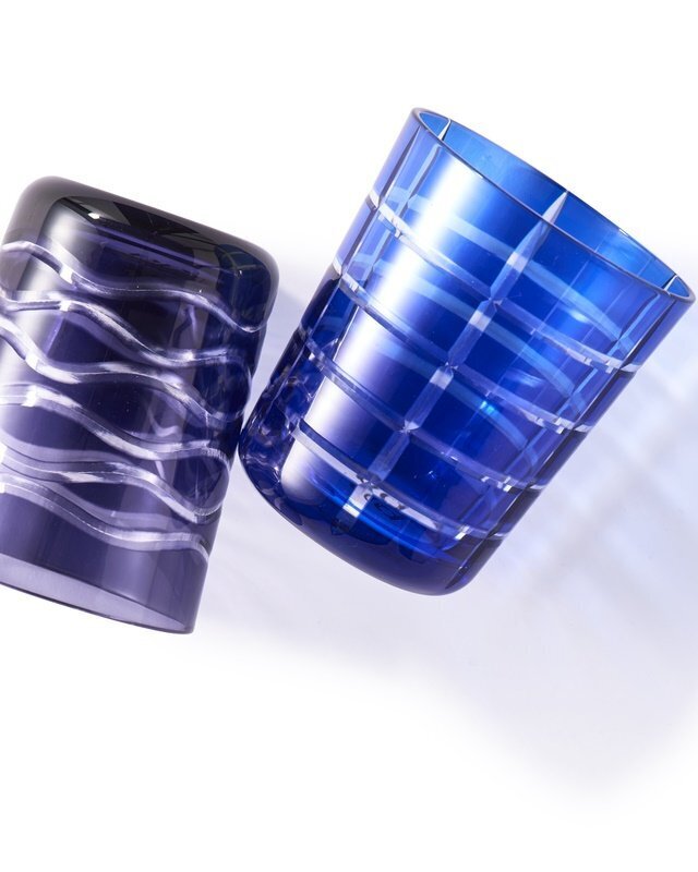 Pols Potten Cobalt Mix Tumblers