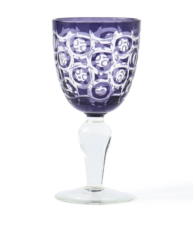 Pols Potten Cobalt Mix Wine Glasses