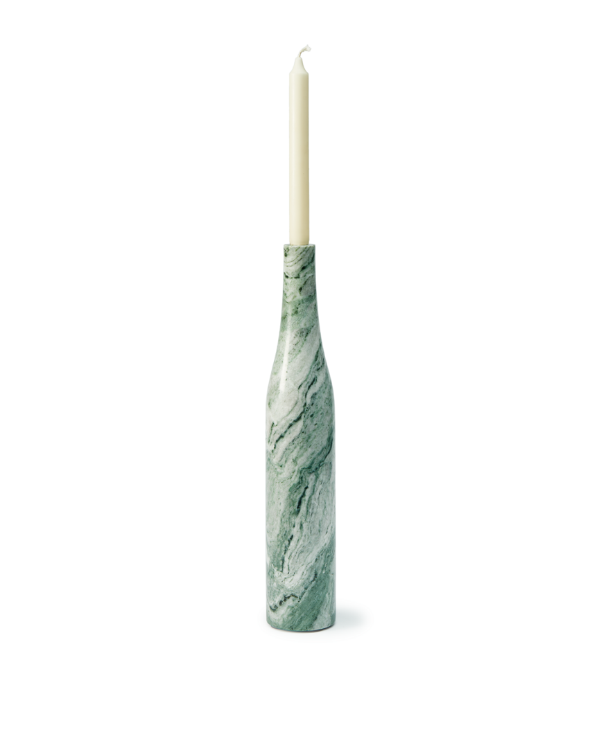 Pols Potten candle holder bottle long - Kerzenständer - Dark Green