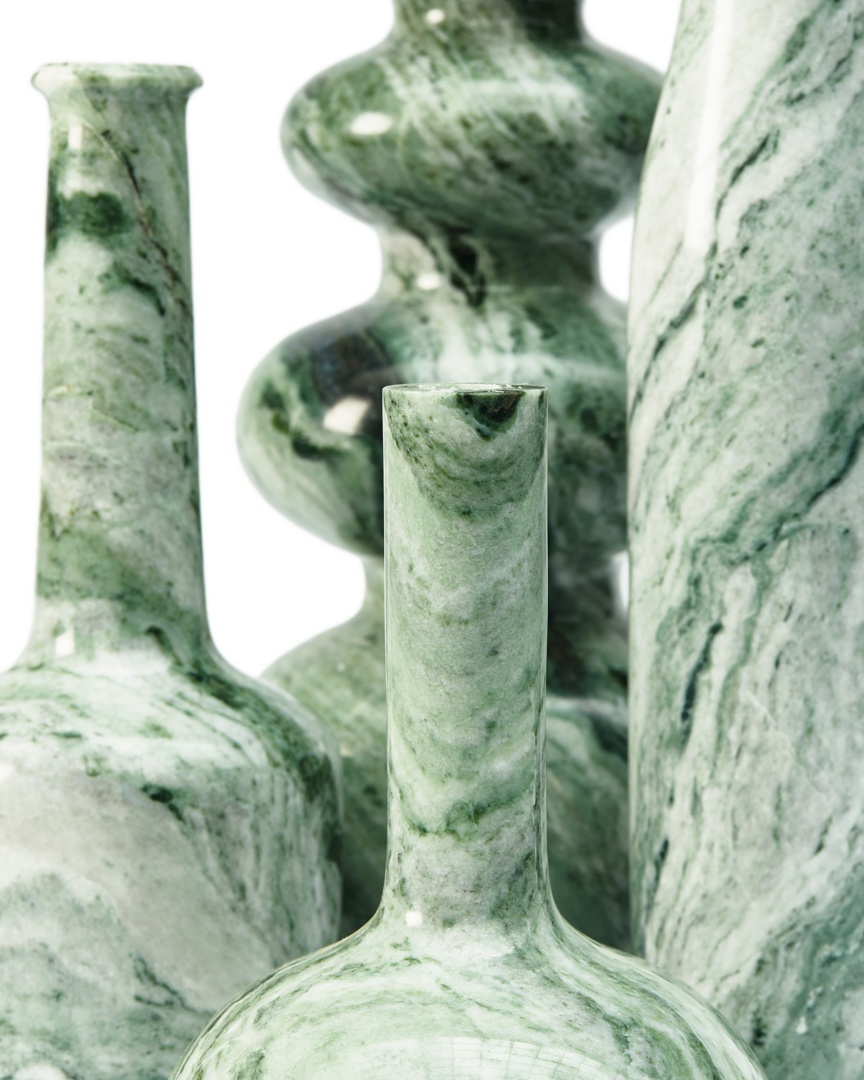 Pols Potten candle holder bottle long - Kerzenständer - Dark Green