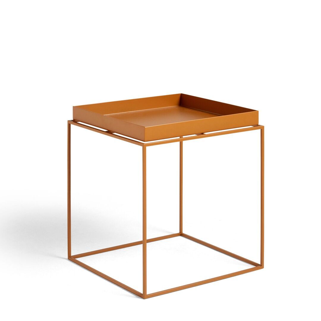 HAY Living Tray Table Toffee, B: 40 cm / T: 40 cm / H: 44 cm 