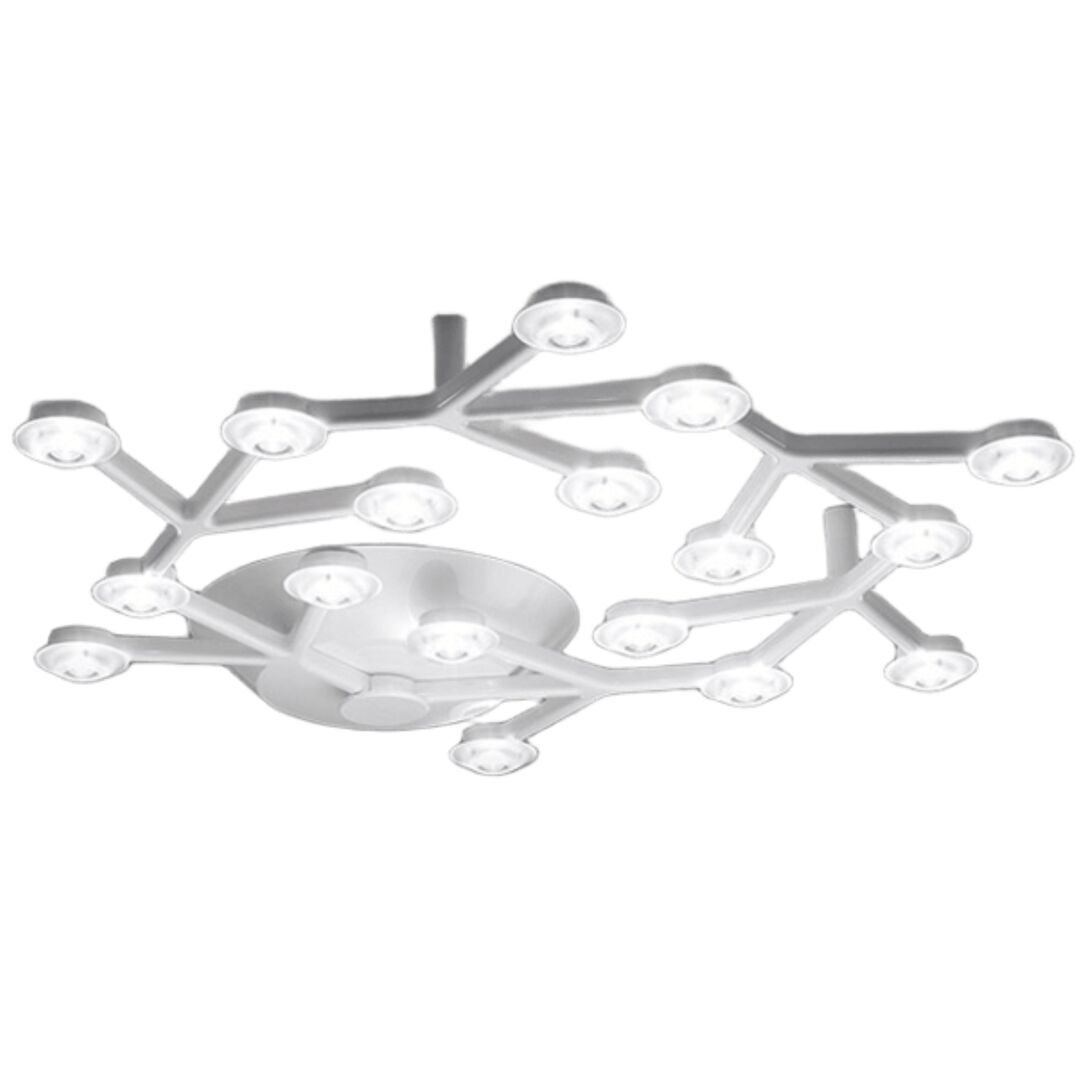 Artemide Artemide LED Net Soffitto Circulare Deckenleuchte Poliert Weiss