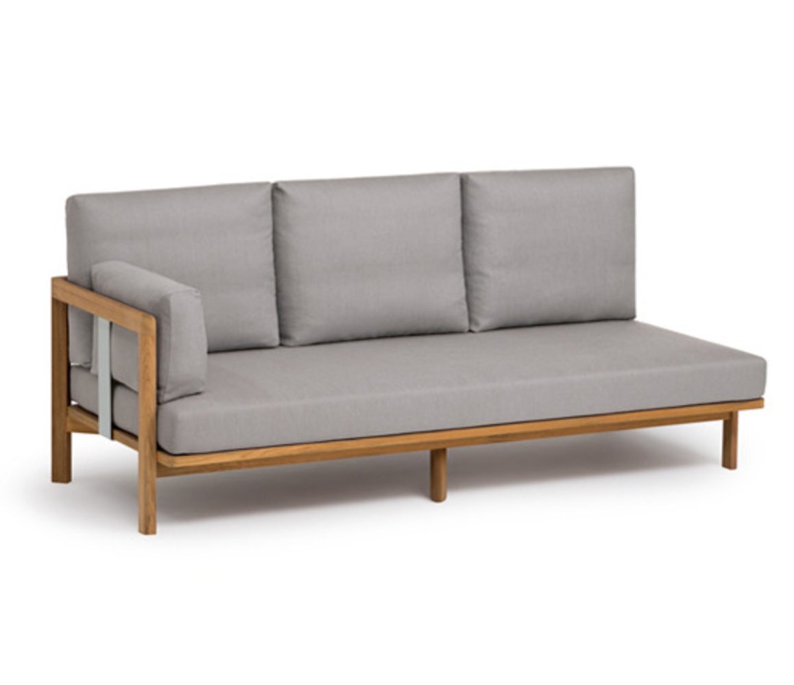 Weishäupl New Hampton 3-Sitzer Anbauelement - links