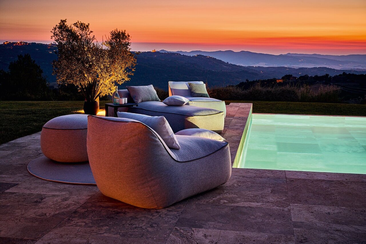 Weishäupl Maliha Lounge Hocker Eckig