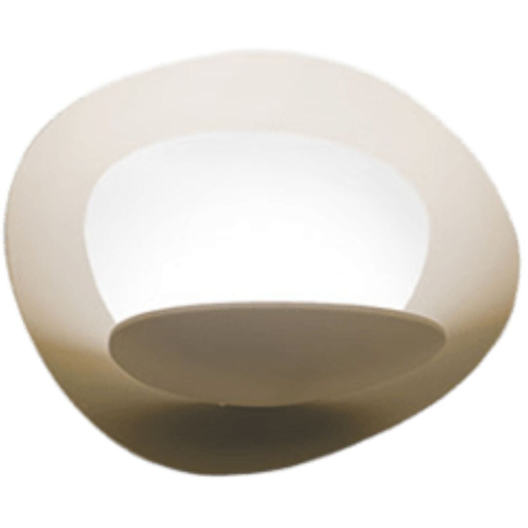 Artemide Artemide Pirce Micro Parete LED Wandleuchte Hellrosa RAL 3015, Weiss / Weiss, Gold