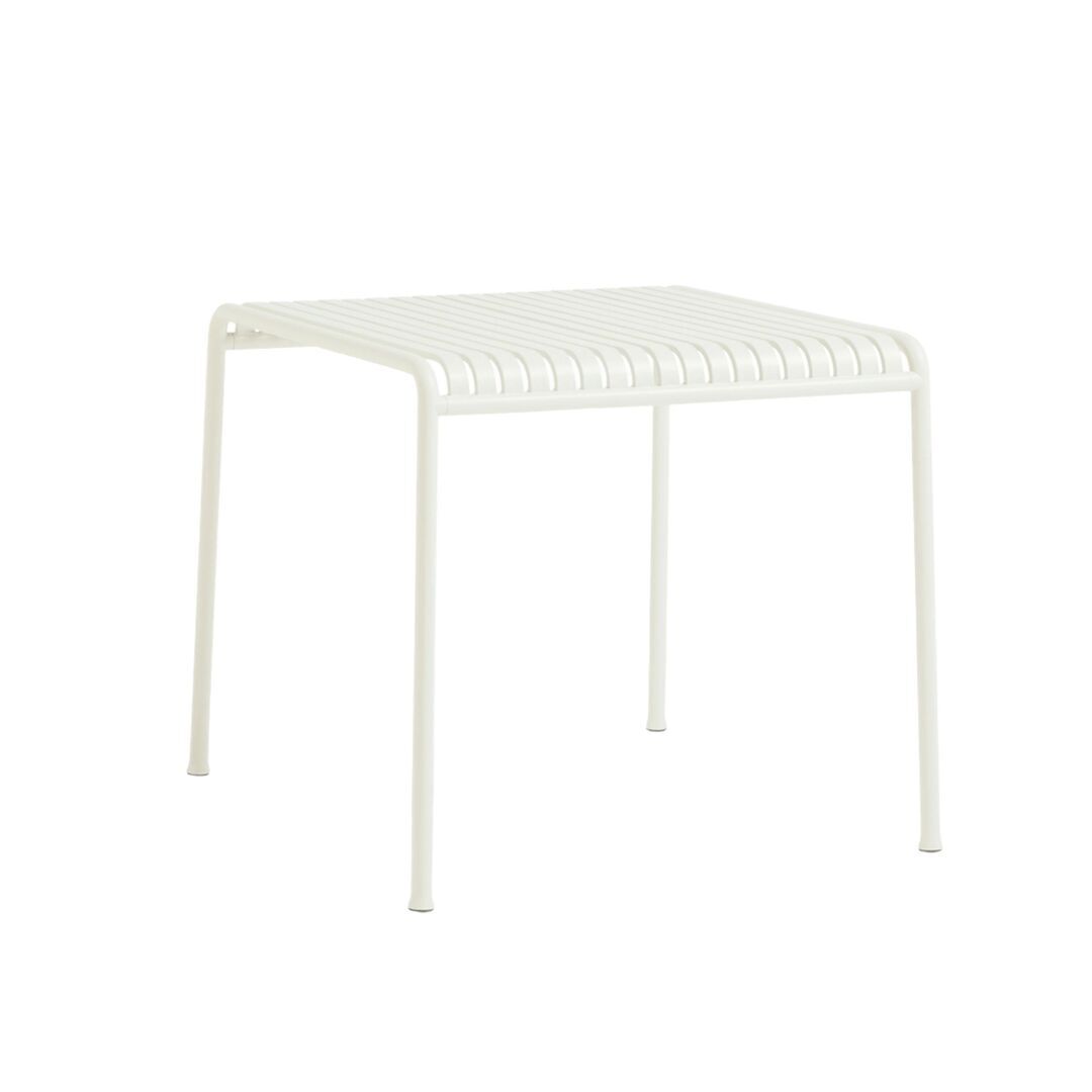 HAY Living Palissade Table Cream White, B: 90 cm / L: 82.5 cm 