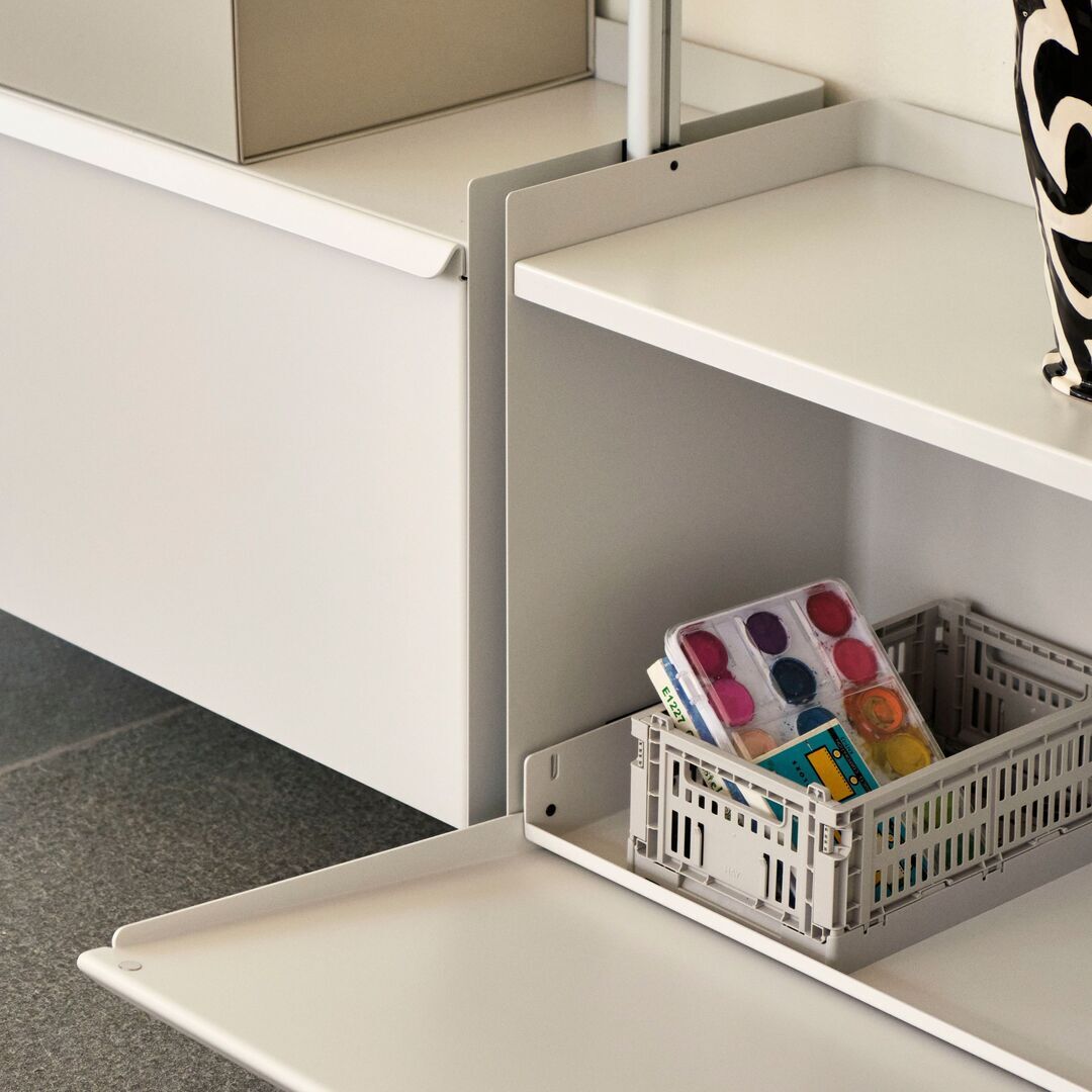 Regalsystem Combination 1093 - 3 Coloumn Pier von Hay
