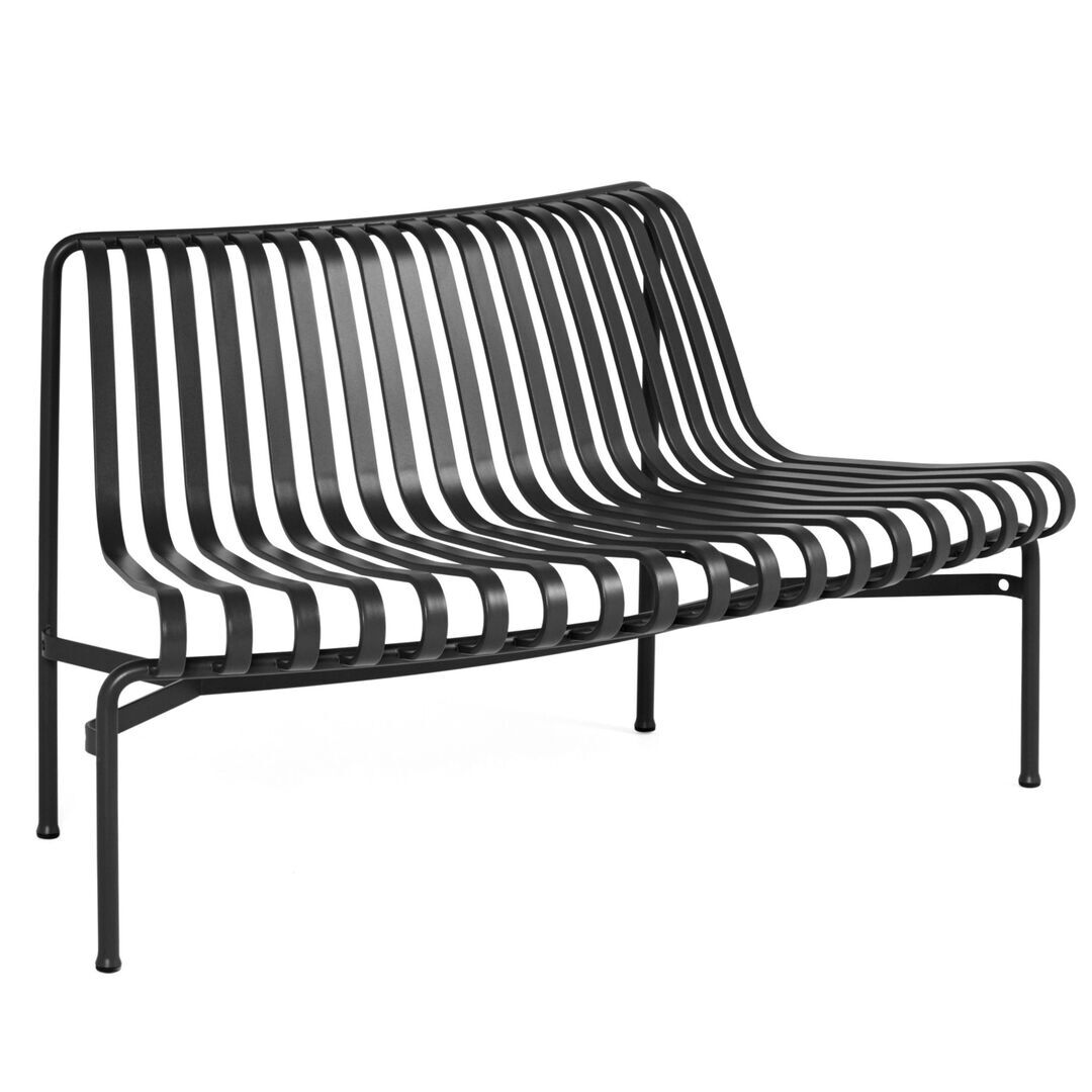 HAY Living Gartenbank Palissade Dining Out von Hay Anthracite