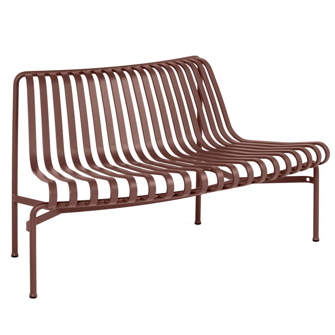 HAY Living Gartenbank Palissade Dining Out von Hay Iron Red