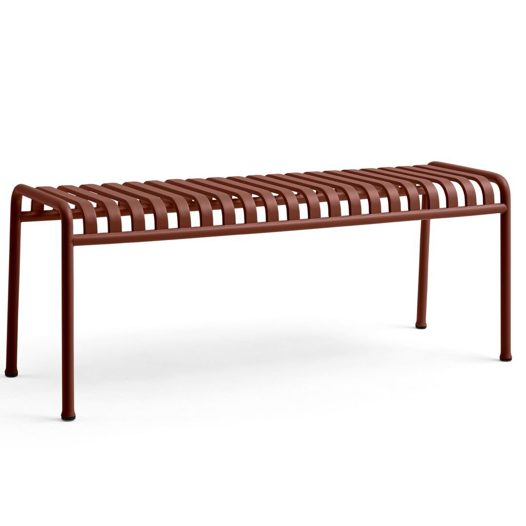 HAY Living Palissade Bench Eisenrot