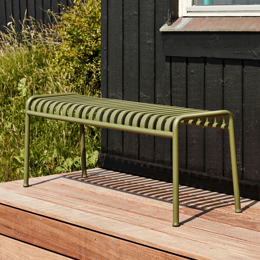 HAY Living Palissade Bench Olive