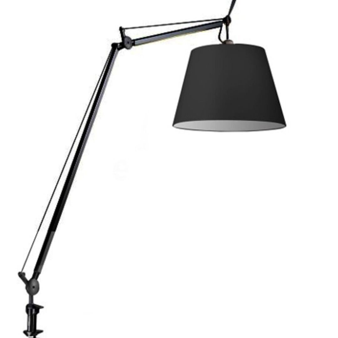 Artemide Tolomeo Mega LED Floor / Schirm Satin grau
