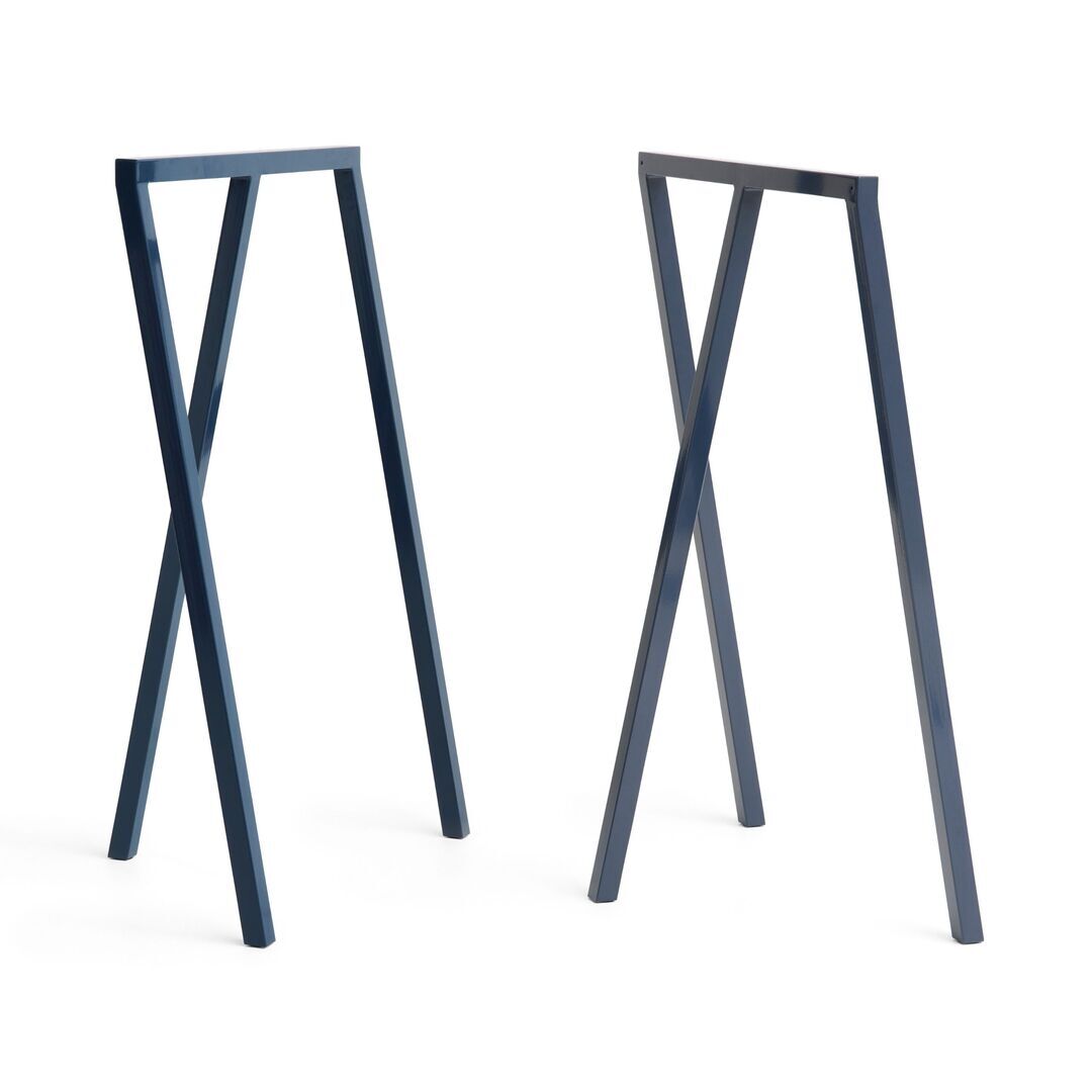 HAY Living Loop Stand Frame Set of 2 Tiefblau, H: 95 cm 