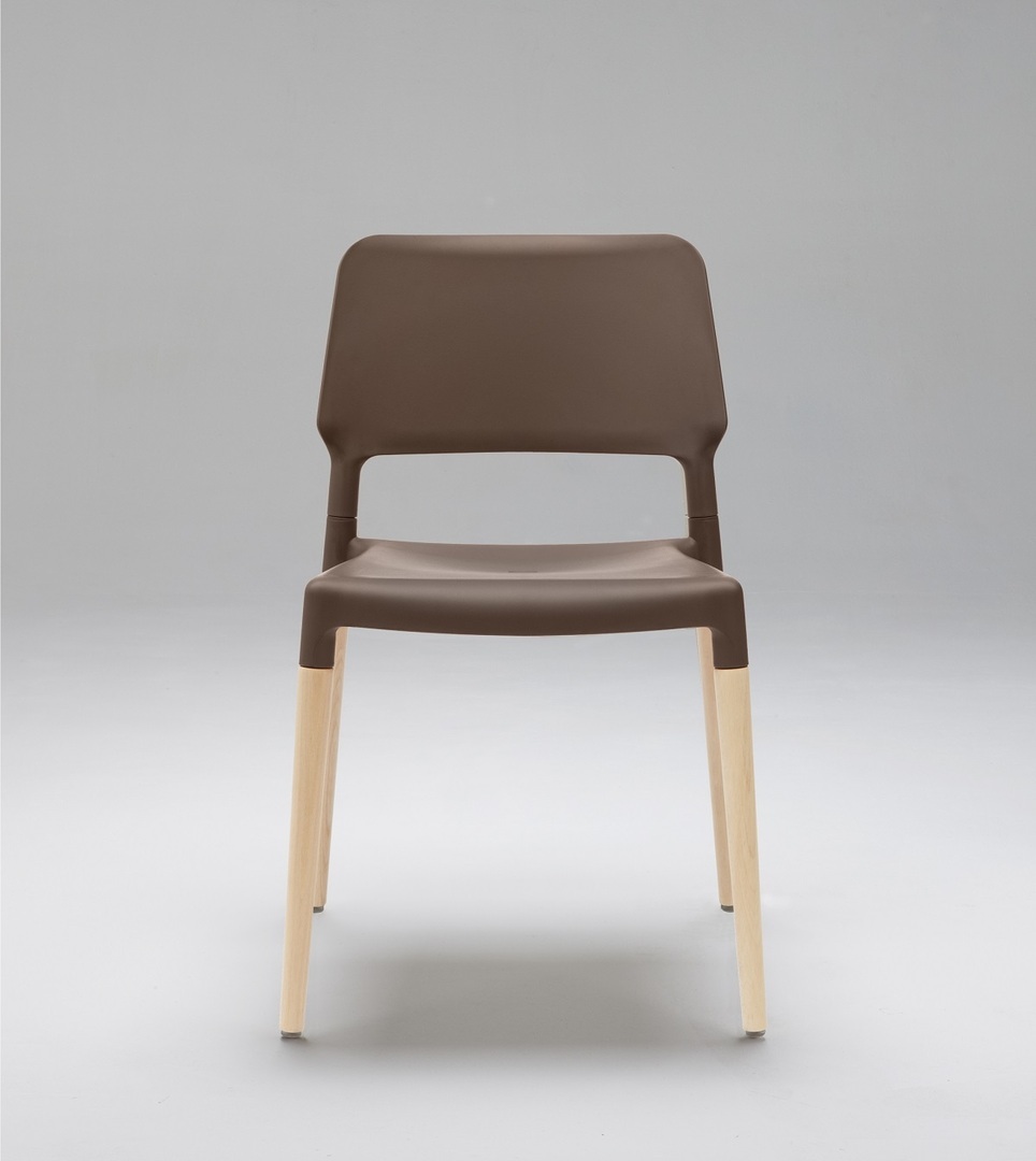 Santa & Cole Belloch Stühle - Brown - Natural Beech Wood