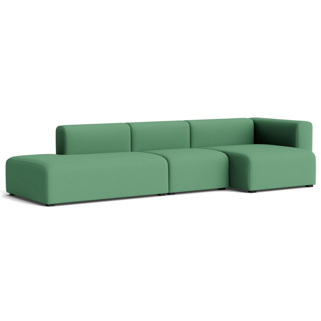 Hay Mags 3 Seater Sofa Combination 4 Rechts, Steelcut 932