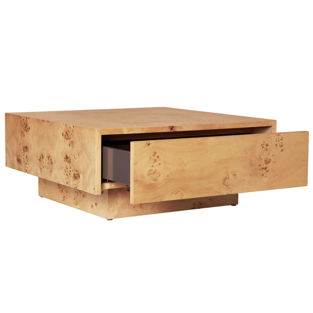 Ferm Living Couchtisch Burl Storage von Ferm Living Natural