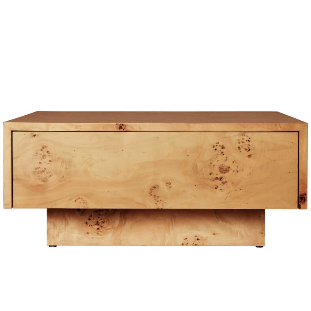 Ferm Living Couchtisch Burl Storage von Ferm Living Natural