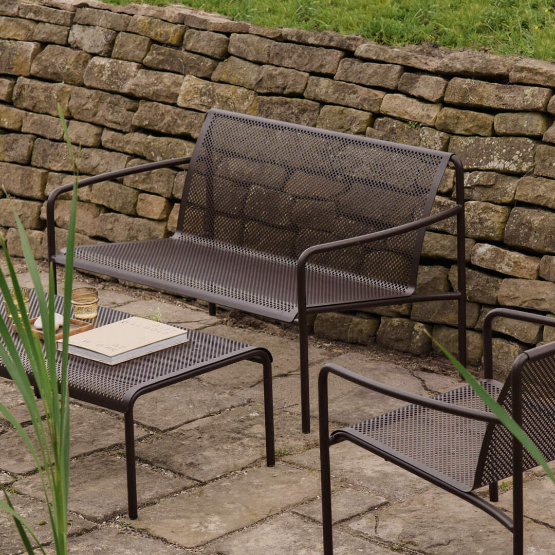 Ferm Living 2-Sitzer Loungesofa Dapple von Ferm Living Dark Chocolate