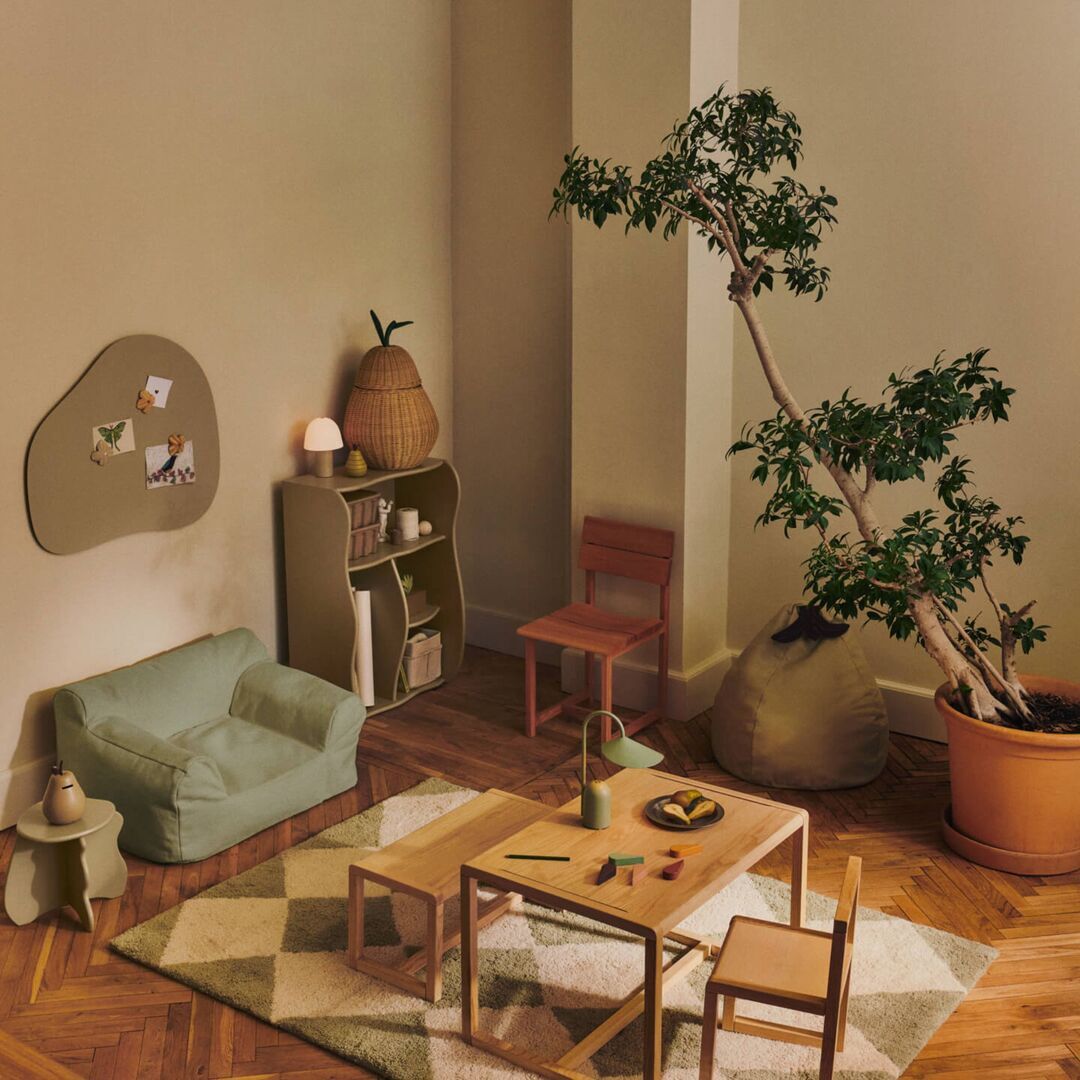 Ferm Living Magenttafel Willora von Ferm Living Cashmere