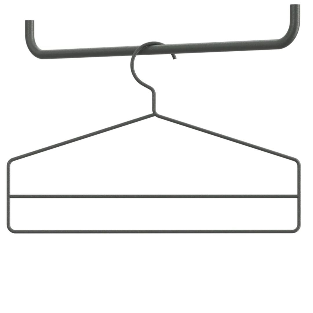 String Furniture Kleiderhaken von String Furniture Dark Greu