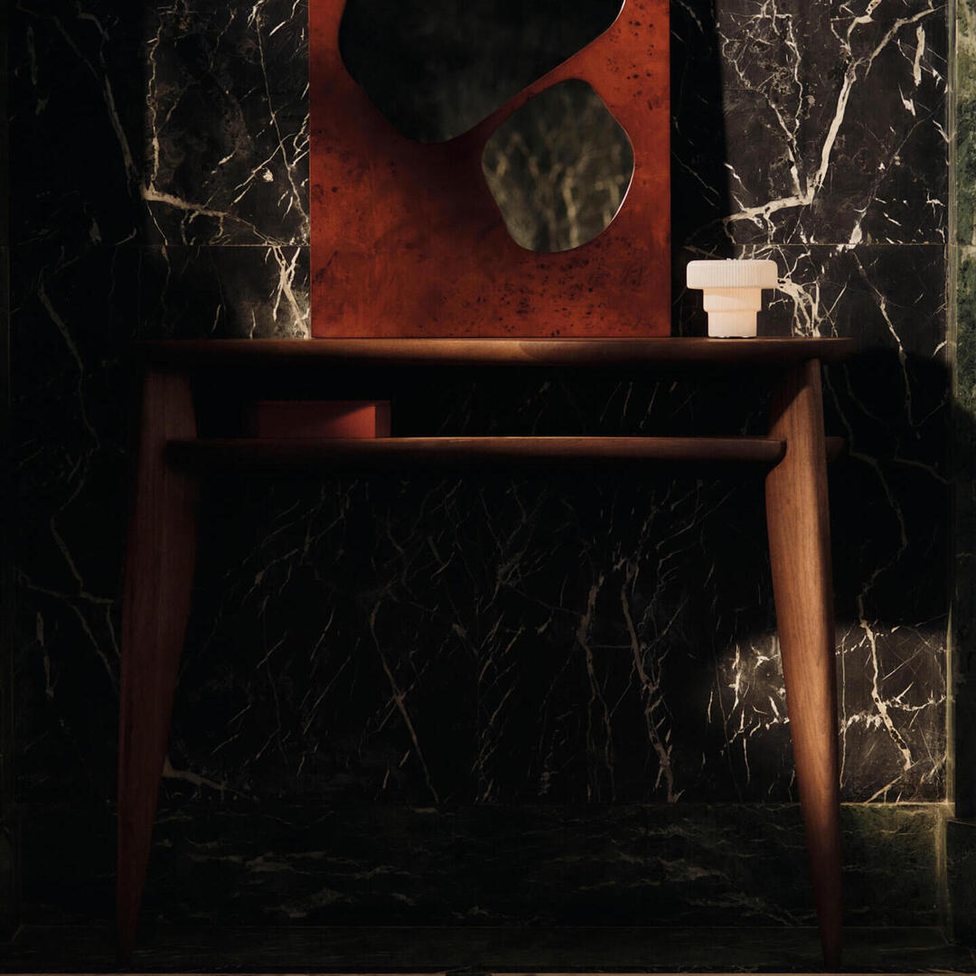 Ferm Living Konsolentisch Feve von Ferm Living Walnut