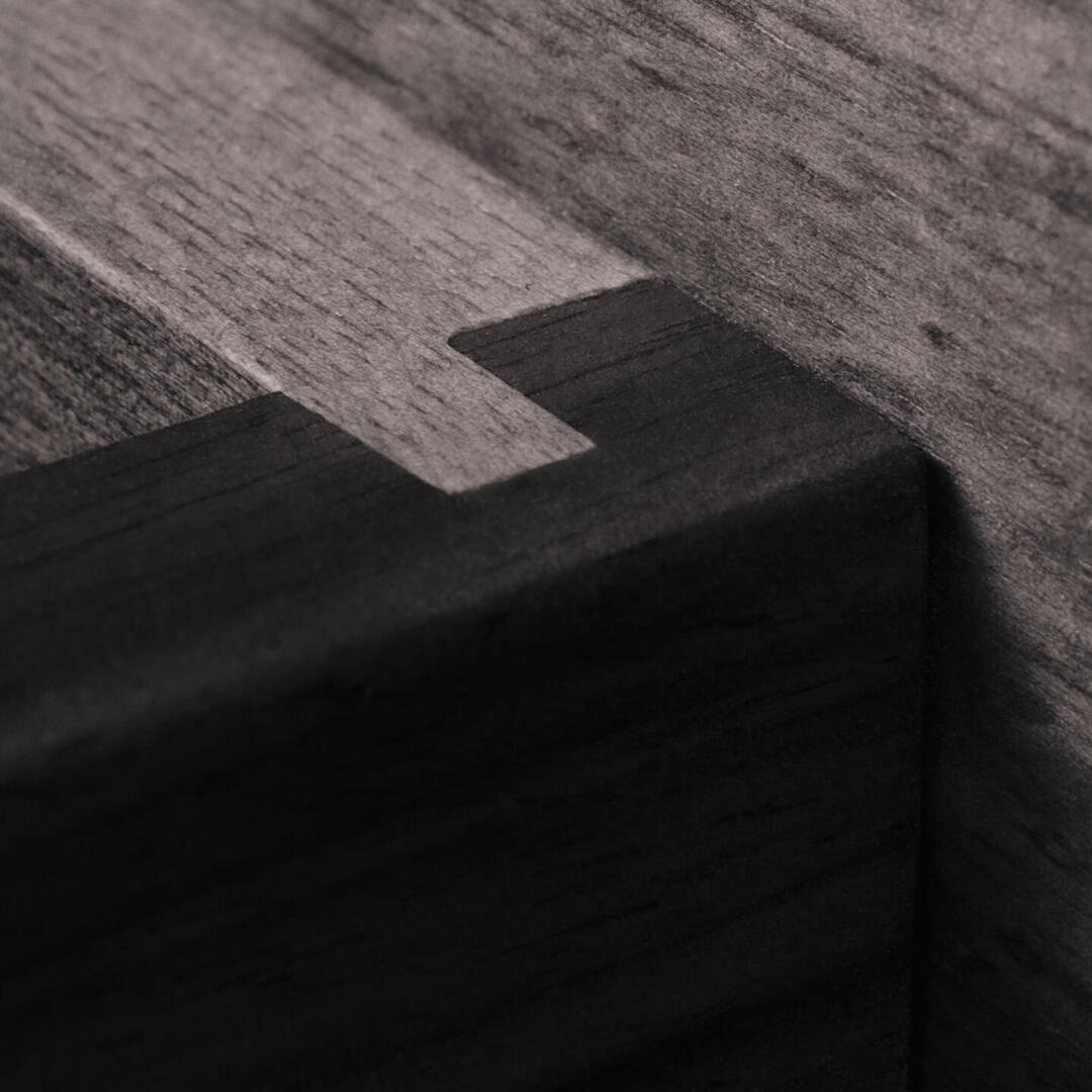 Ferm Living Kompakter Esstisch Feve von Ferm Living Walnut