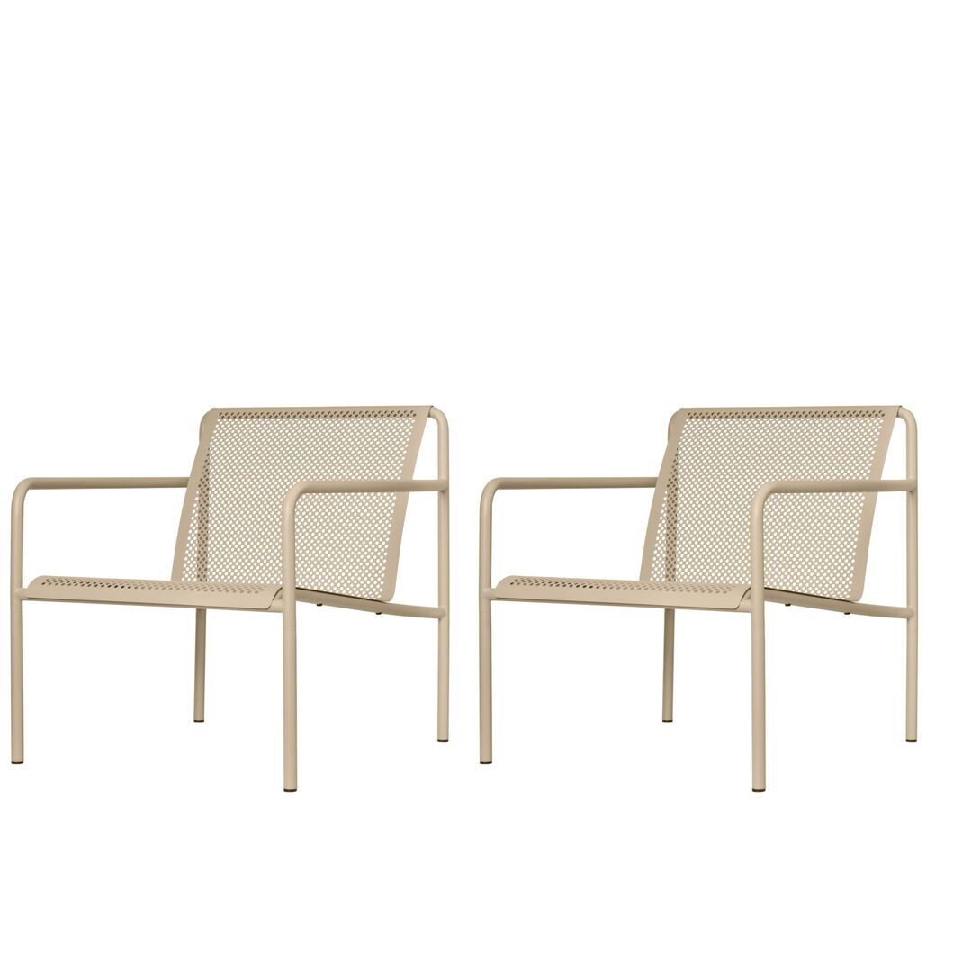 Ferm Living Lounge Armlehnstuhl Dapple von Ferm Living Cashmere