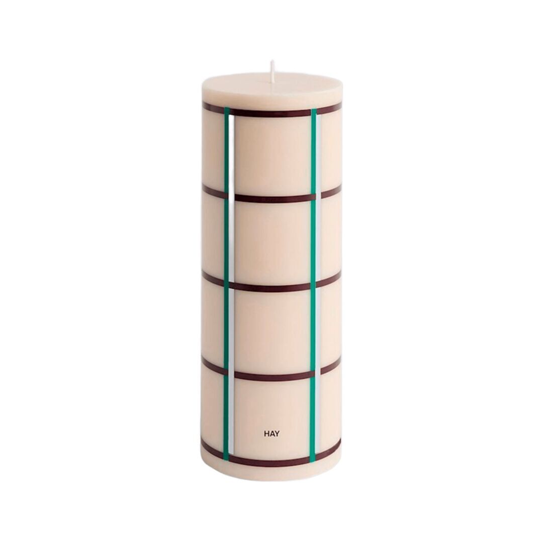 HAY Accessoires Dekorative Säulenkerze Column von Hay Off-White