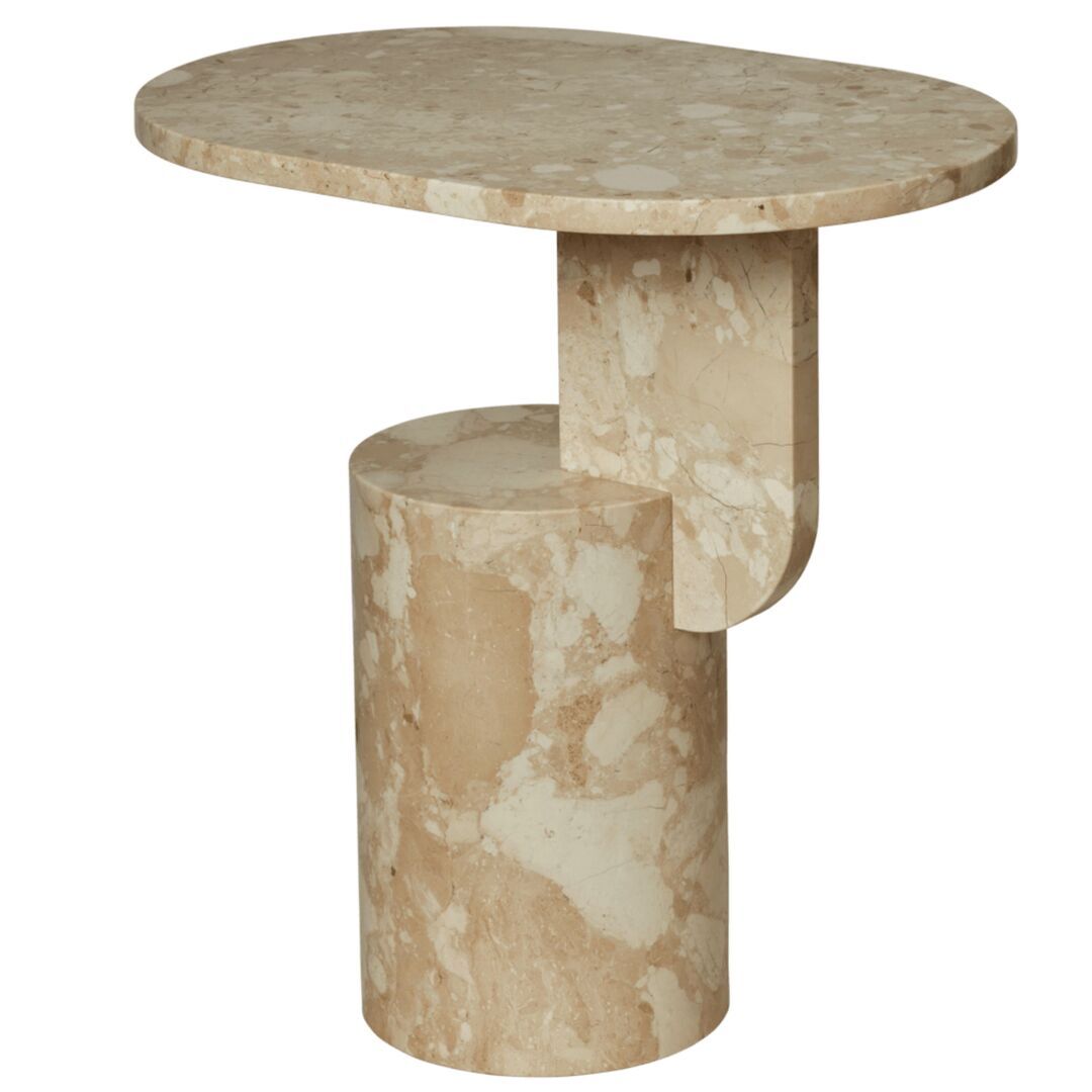 Ferm Living Beistelltisch Insert Stone von Ferm Living Sand