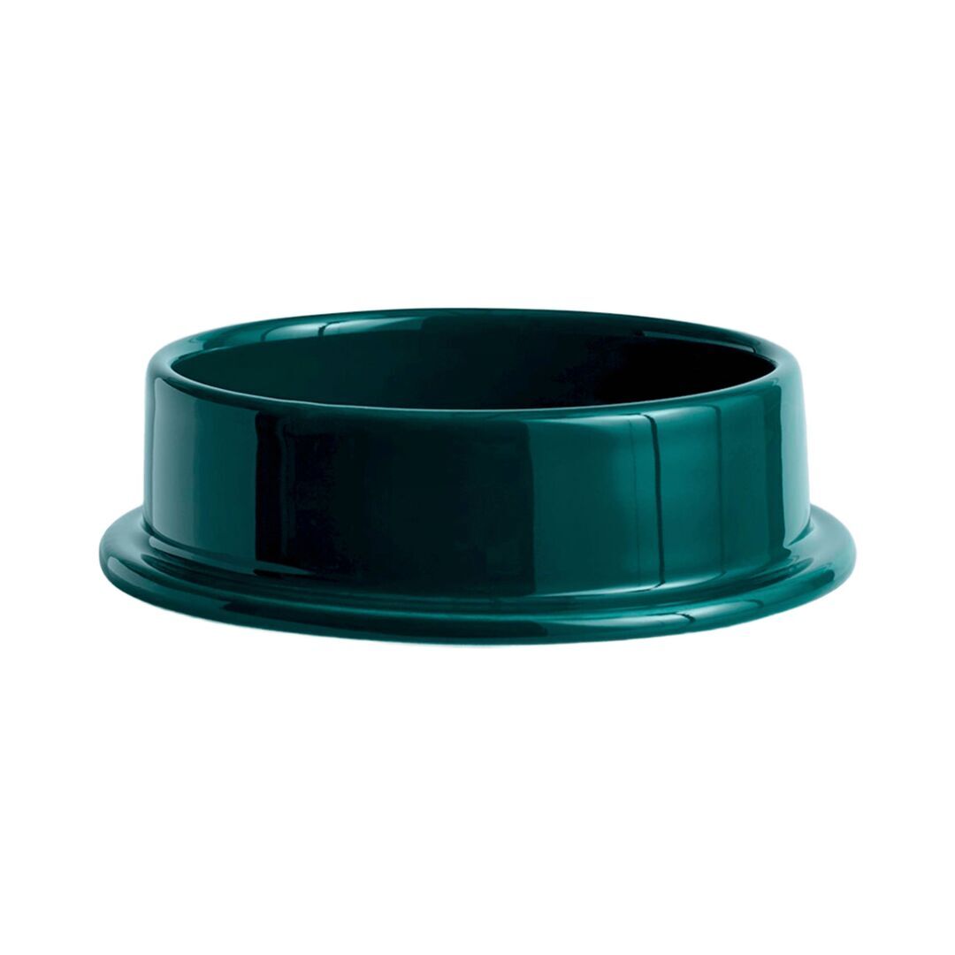 HAY Accessoires Minimalistischer Kerzenhalter Column von Hay Dark green