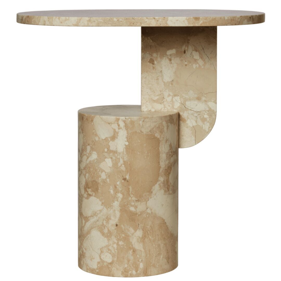 Ferm Living Beistelltisch Insert Stone von Ferm Living Sand