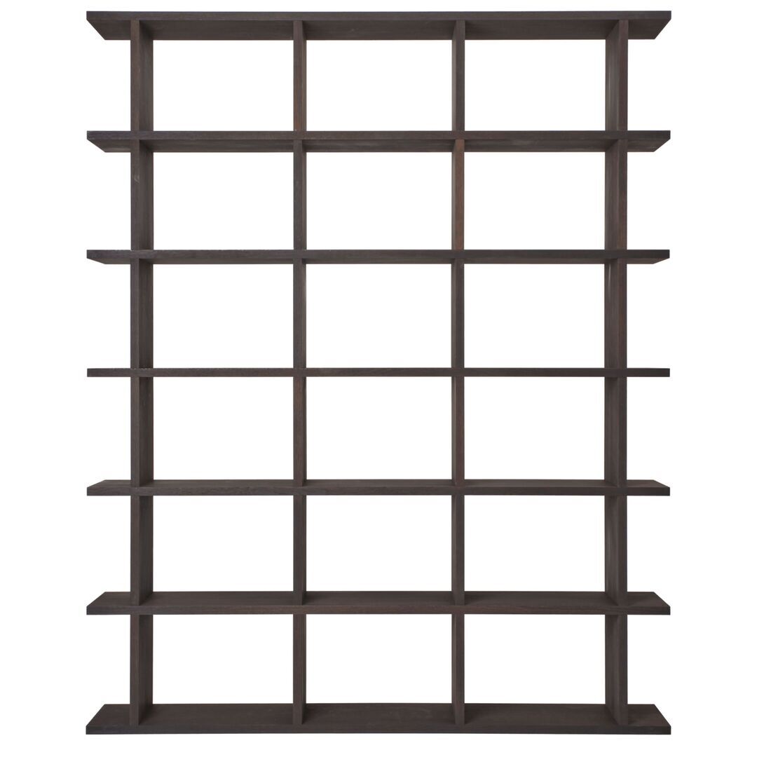 Ferm Living Bücherregal Kona 3x6 von Ferm Living Dark Stained