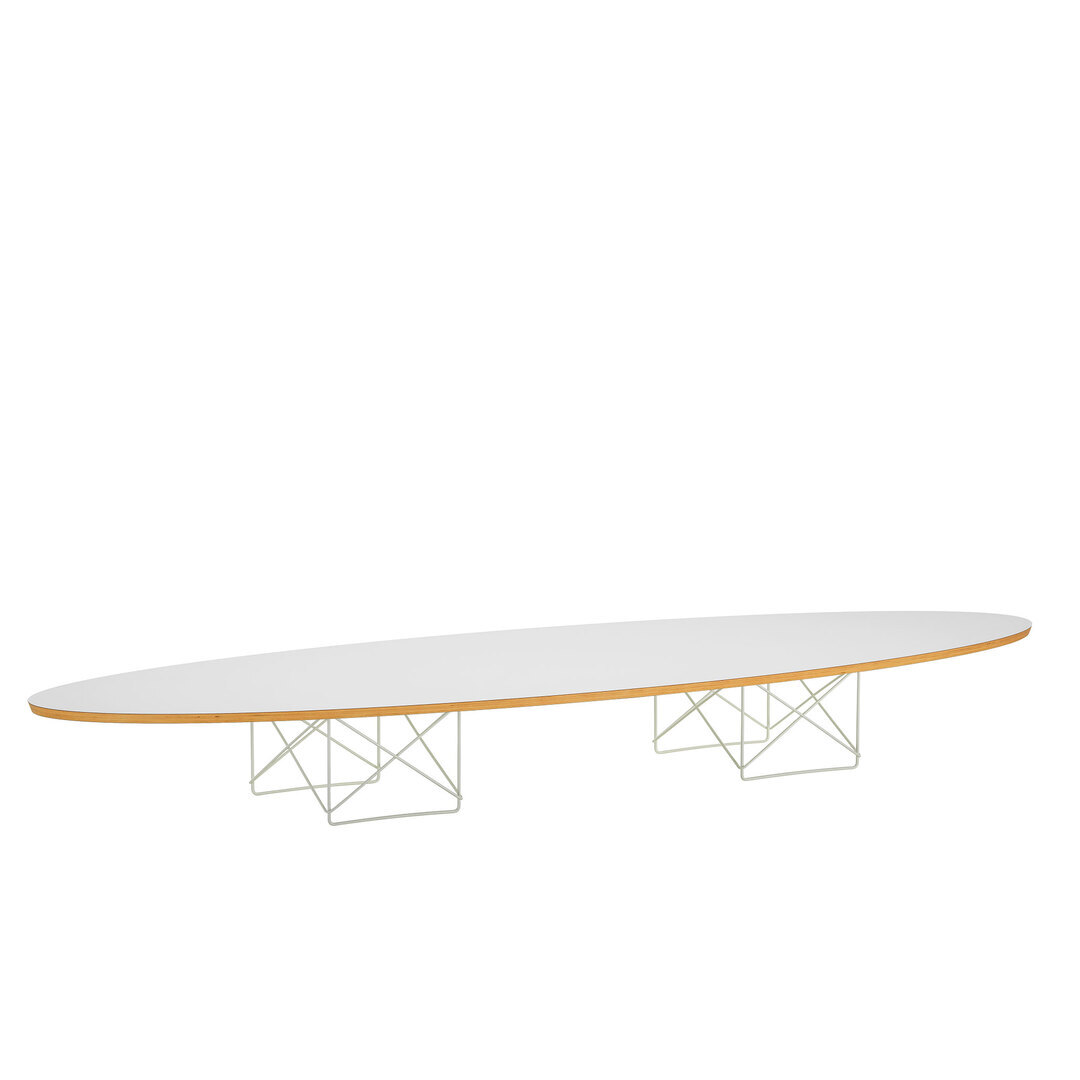 Vitra Couchtisch 'Elliptical ETR' Weiss