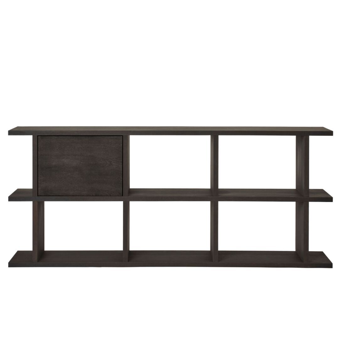 Ferm Living Schrankeinsatz für Bücherregal Kona von Ferm Living Dark Stained