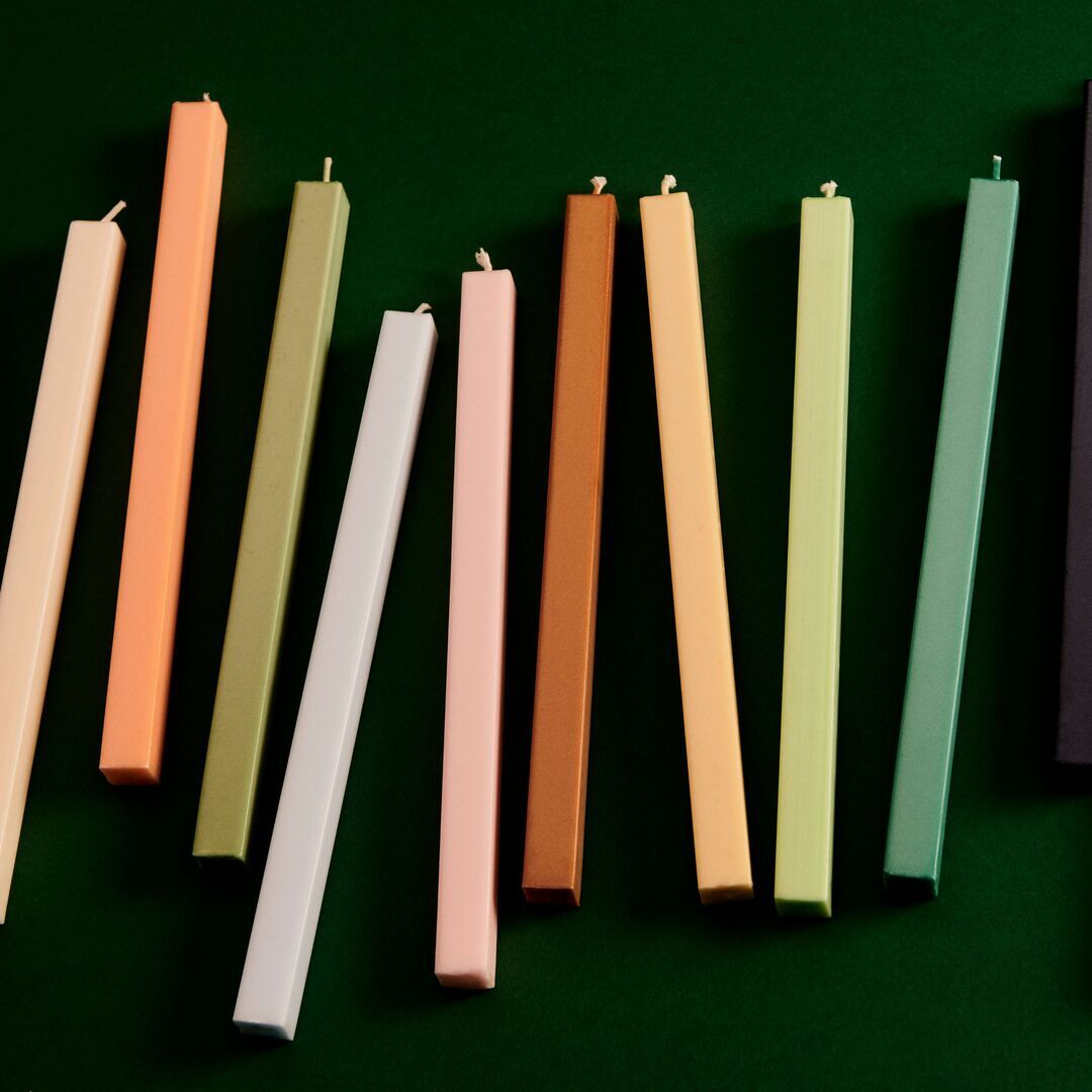 HAY Accessoires Kerze Square im 4er Set von Hay