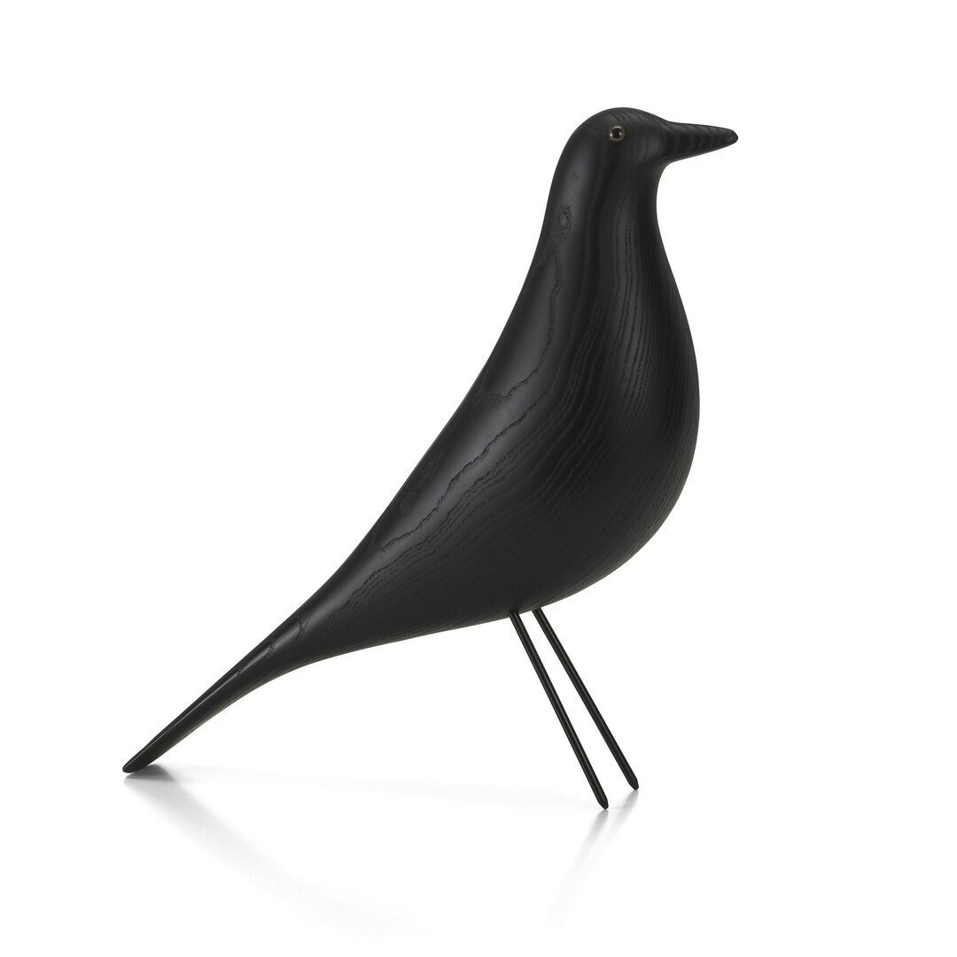 Vitra Designer Vogel 'Eames House Bird' Esche schwarz 68