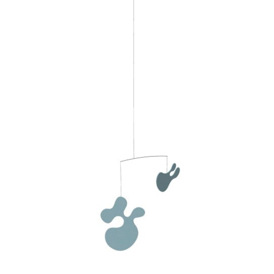 Vitra Plywood Mobile Modell C, Eisgrau