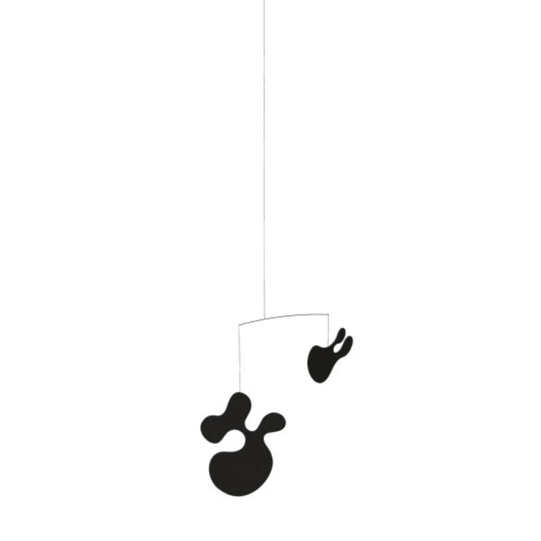 Vitra Plywood Mobile Modell C, Schwarz